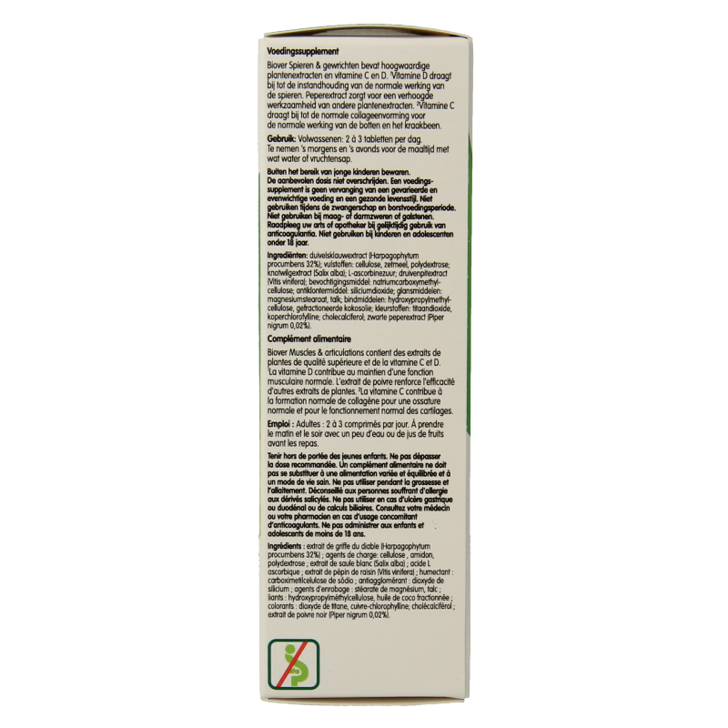 Biover Spieren en gewrichten 45 Tabletten