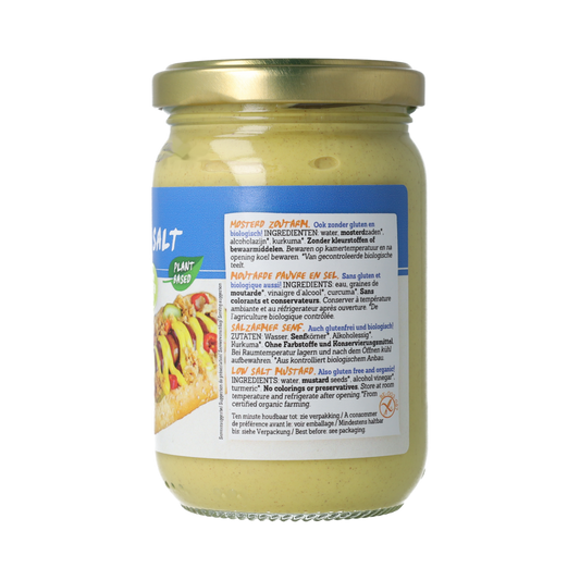 Damhert Mosterd natriumarm glutenvrij bio  200.00 Gram