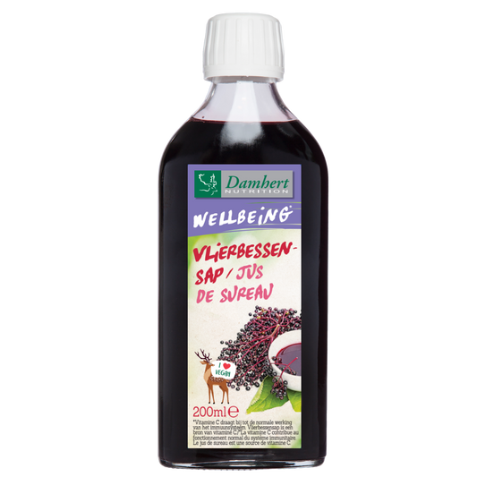 Damhert Vlierbessen siroop 200 Milliliter