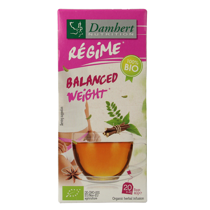 Damhert Tea time ideaal gewicht thee bio 20.00 Zakjes