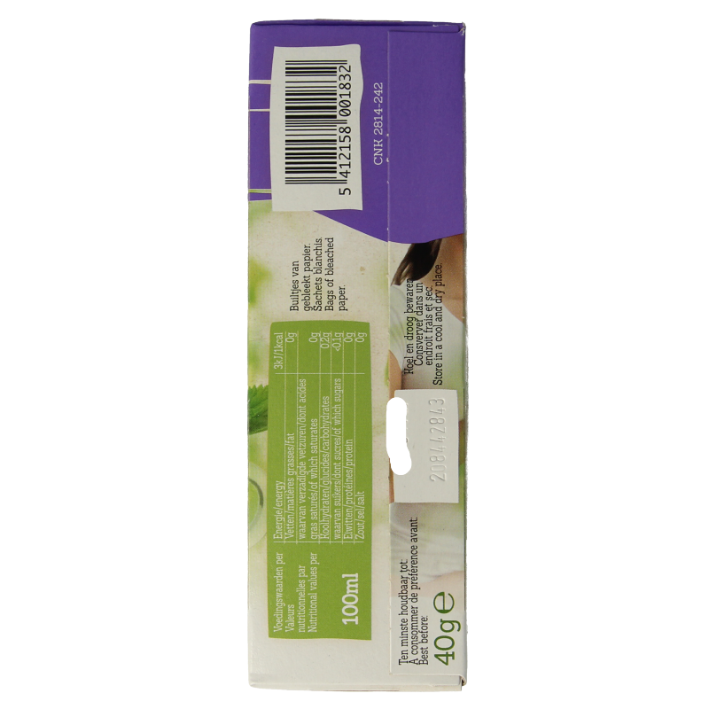 Damhert Brandnetelthee bio 20 Zakjes