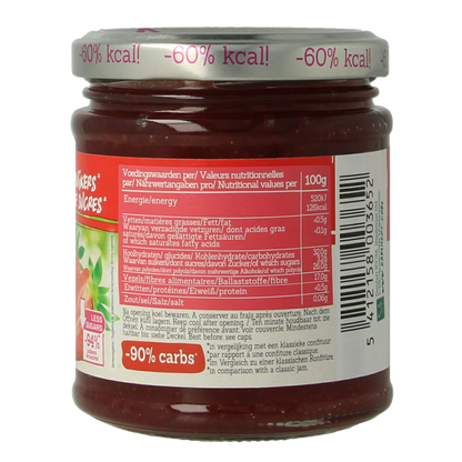 Damhert Confituur aardbei low carb 210.00 Gram