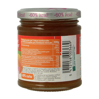 Damhert Confituur abrikoos low carb 210.00 Gram