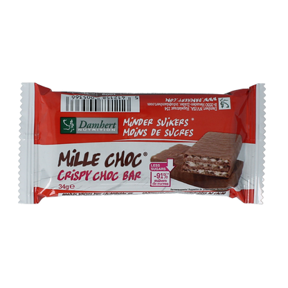 Damhert Mill choc chocolade reep 34.00 Gram