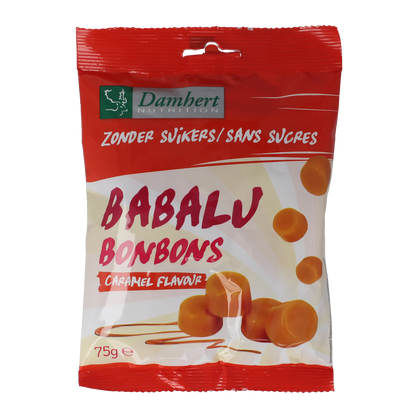 Damhert Babalu butterbonbons 75.00 Gram