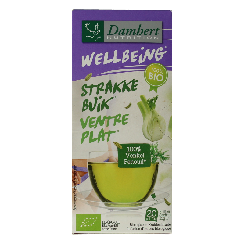 Damhert Tea time venkelthee bio 20 Zakjes