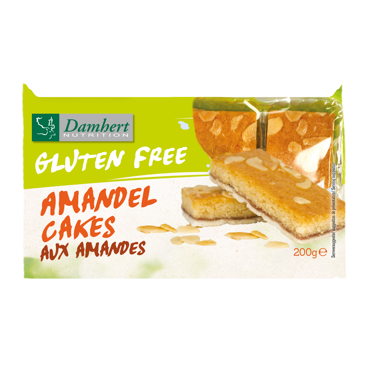 Damhert Amandelgebakjes glutenvrij 200.00 Gram