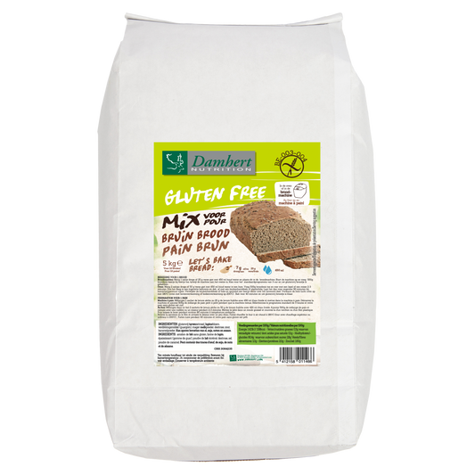Damhert Broodmix bruin glutenvrij 5.00 Kilogram