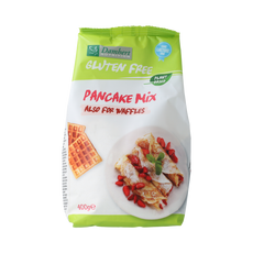Damhert Pannenkoeken en wafelmix gluten- & lactosevrij 400.00 Gram