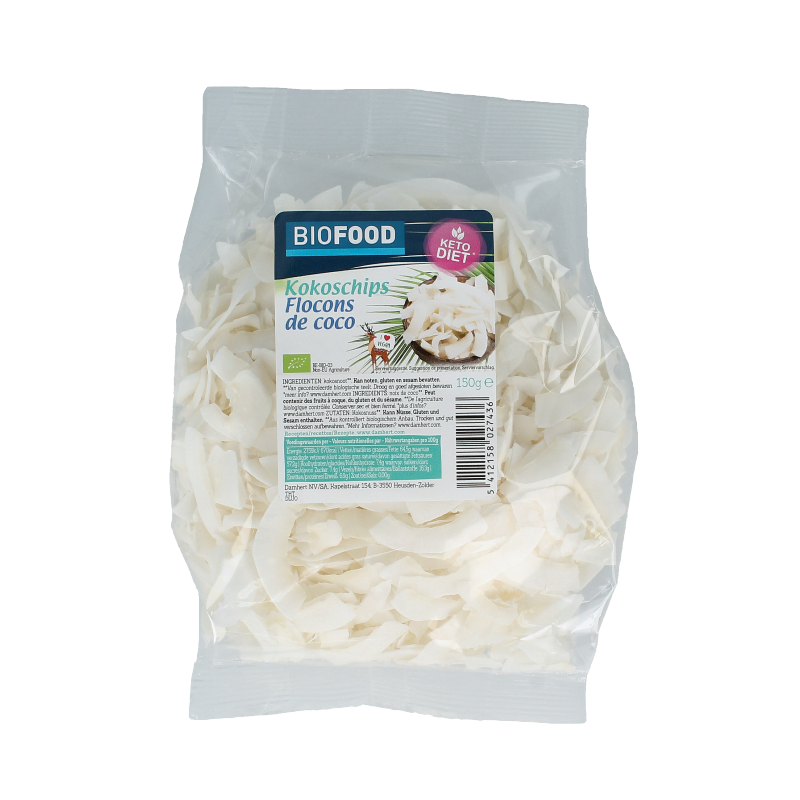 Biofood Kokoschips bio 150 Gram