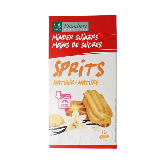 Damhert Sprits natuur 130 Gram