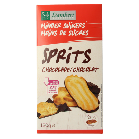 Damhert Sprits chocolade 120 Gram