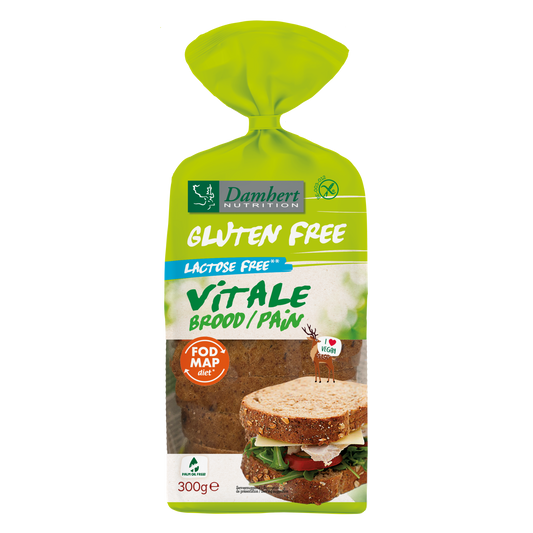 Damhert Vitale brood glutenvrij 300.00 Gram
