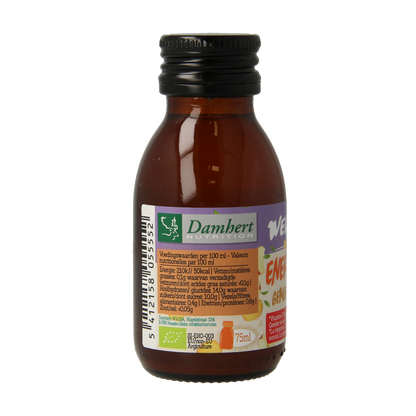 Damhert Energy shot gember bio 75.00 Milliliter