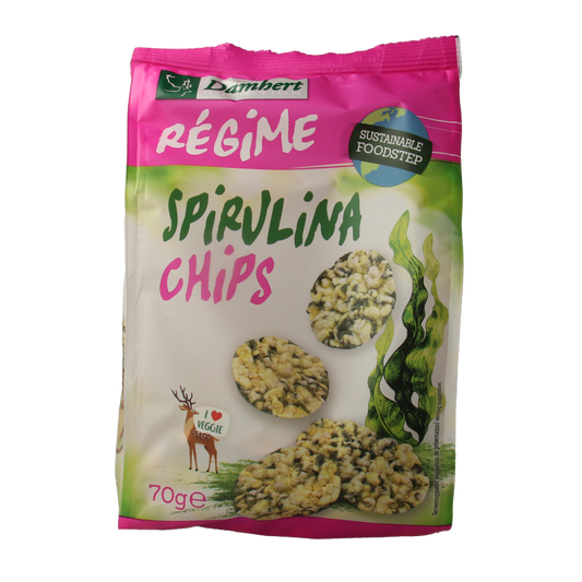 Damhert Spirulina chips 70 Gram
