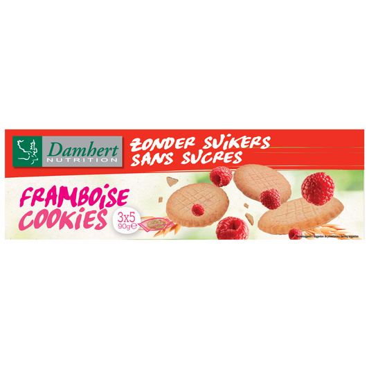 Damhert Framboise cookies 90 Gram