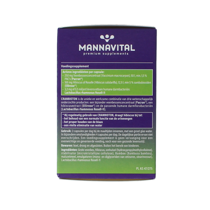 Mannavital Cranbioton 60.00 Capsules