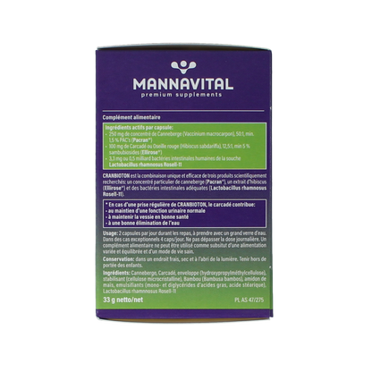 Mannavital Cranbioton 60.00 Capsules