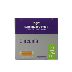 Mannavital Curcuma platinum 60.00 Vegetarische capsules
