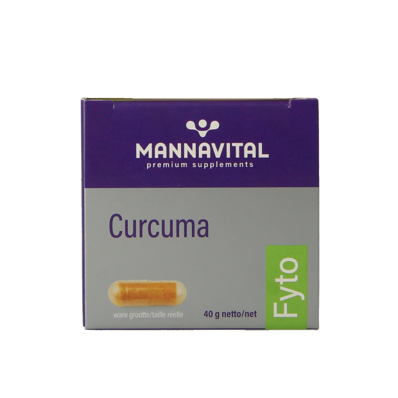 Mannavital Curcuma platinum 60 Vegetarische capsules