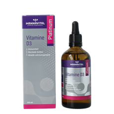 Mannavital Vitamine D3 platinum 100 Milliliter