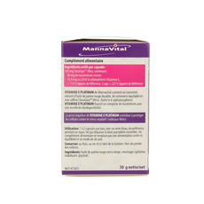 Mannavital Vitamine E platinum 60.00 Vegetarische capsules