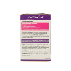 Mannavital Vitamine E platinum 60.00 Vegetarische capsules