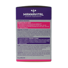 Mannavital Ubiquinol platinum 60.00 Capsules