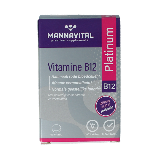 Mannavital Vitamine B12 platinum 60.00 Tabletten