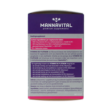 Mannavital Vitamine B12 platinum 60.00 Tabletten