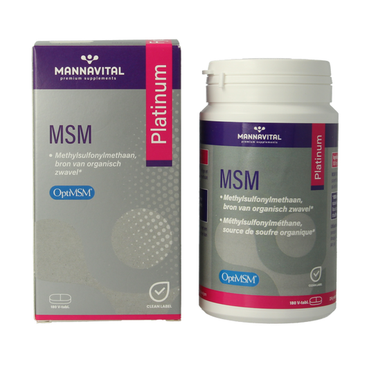 Mannavital MSM Platinum 180 Tabletten