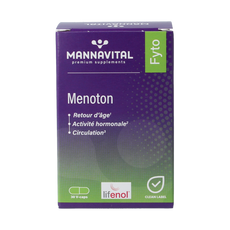 Mannavital Menoton 30.00 Vegetarische capsules