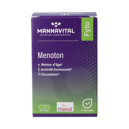 Mannavital Menoton 30.00 Vegetarische capsules
