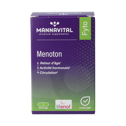 Mannavital Menoton 30 Vegetarische capsules