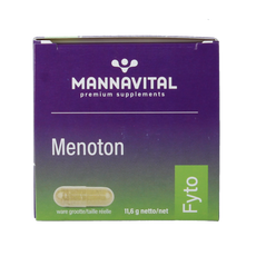 Mannavital Menoton 30.00 Vegetarische capsules