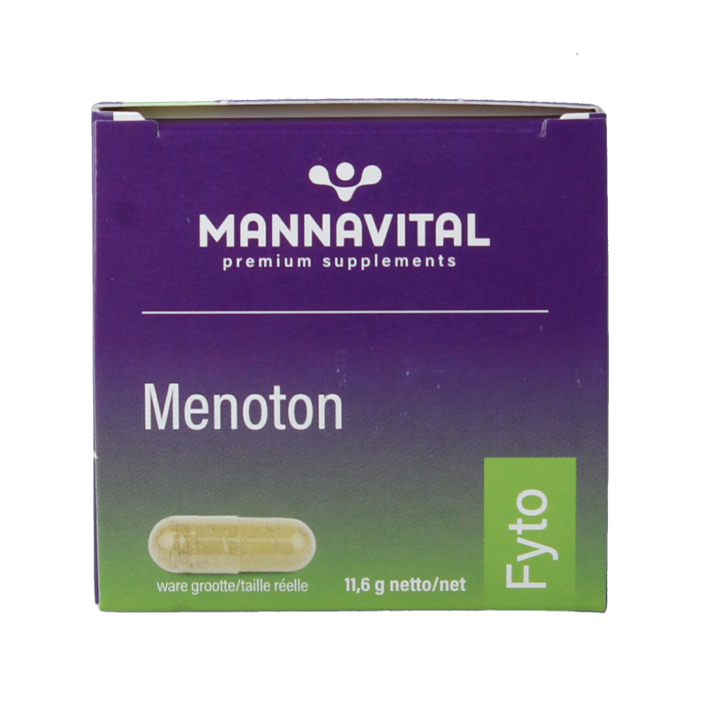 Mannavital Menoton 30 Vegetarische capsules