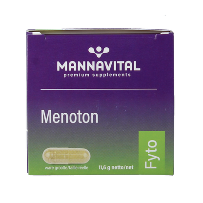 Mannavital Menoton 30.00 Vegetarische capsules