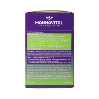 Mannavital Prossaton 60.00 Vegetarische capsules