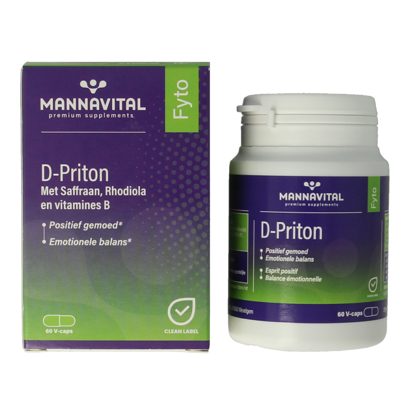 Mannavital D-priton 60 Capsules