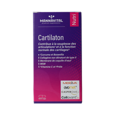 Mannavital Cartilaton 120.00 Vegetarische capsules