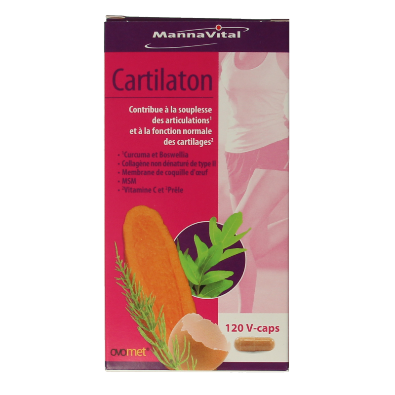 Mannavital Cartilaton 120 Vegetarische capsules