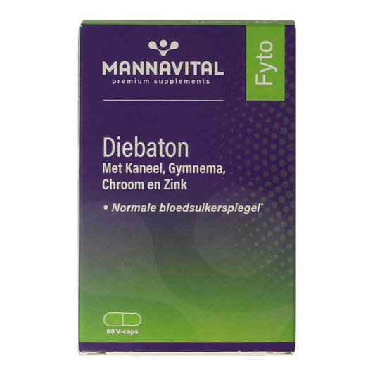 Mannavital Diebaton 60 Vegetarische capsules