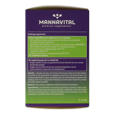 Mannavital Diebaton 60.00 Vegetarische capsules