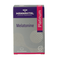 Mannavital Melatonine platinum 120.00 Smelttabletten