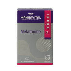 Mannavital Melatonine platinum 120.00 Smelttabletten