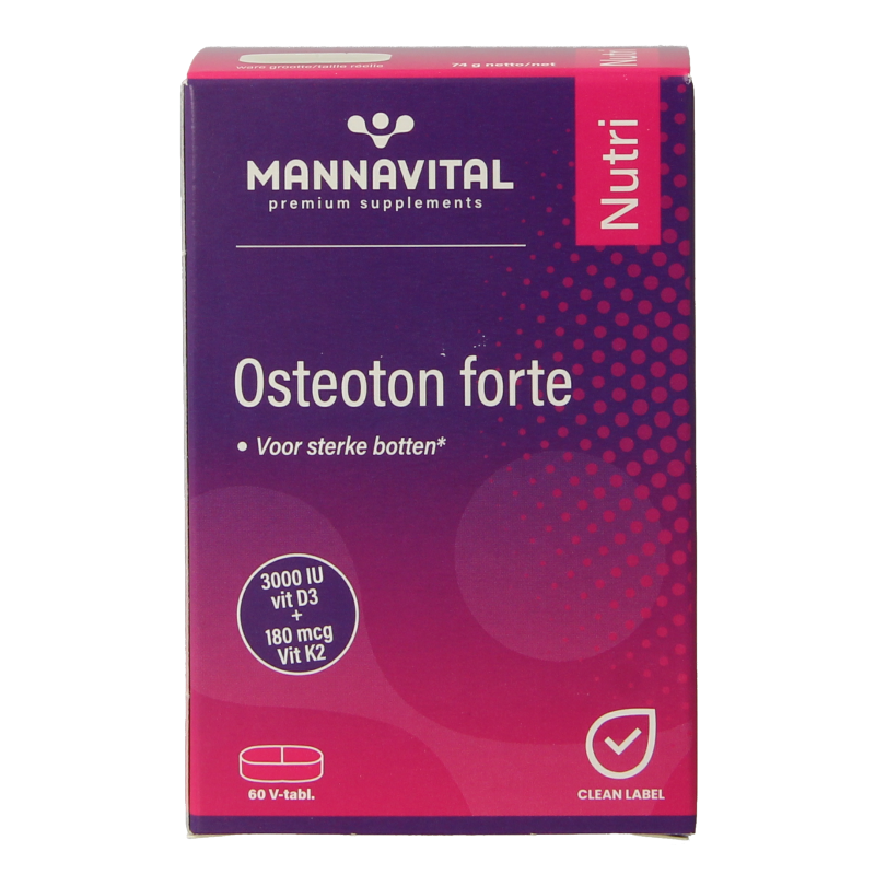 Mannavital Osteoton forte 60 Tabletten