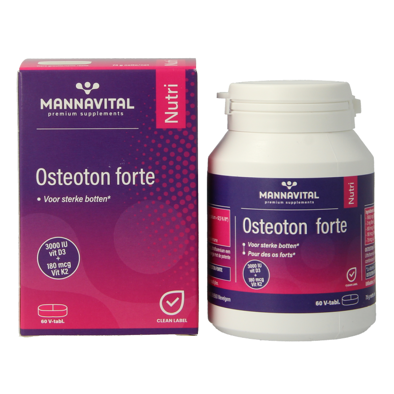 Mannavital Osteoton forte 60 Tabletten