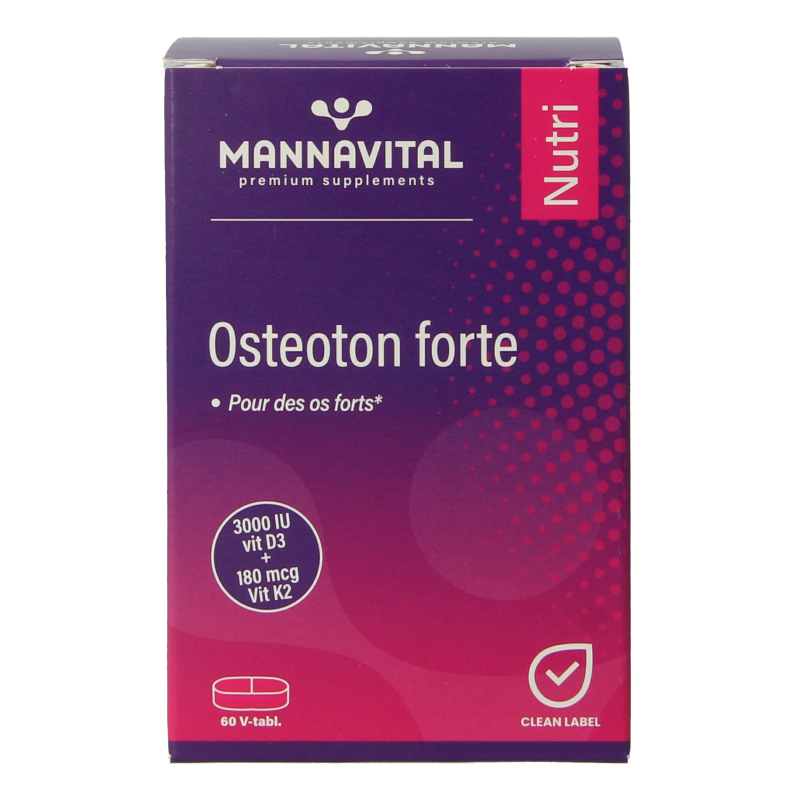 Mannavital Osteoton forte 60 Tabletten