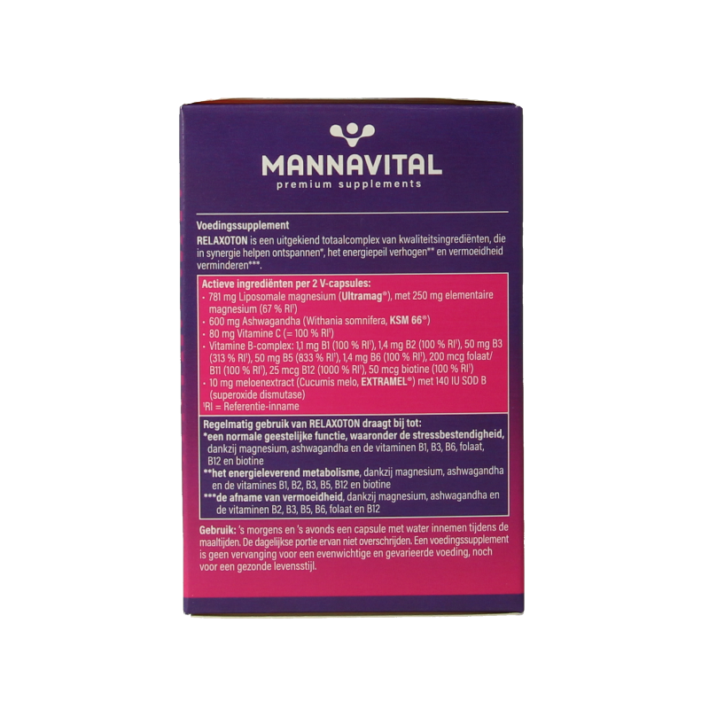 Mannavital Relaxoton 60 Tabletten
