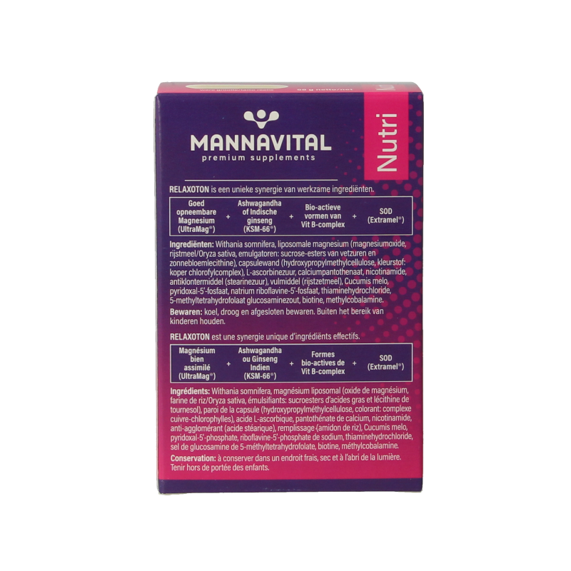Mannavital Relaxoton 60 Tabletten